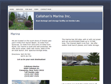Tablet Screenshot of callahansmarina.com